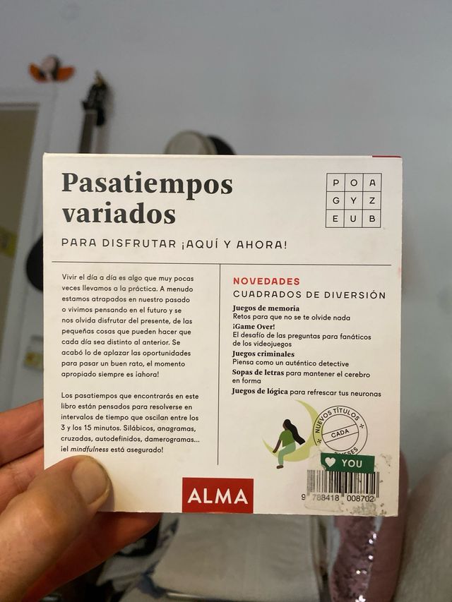 Pasariempos variados ALMA