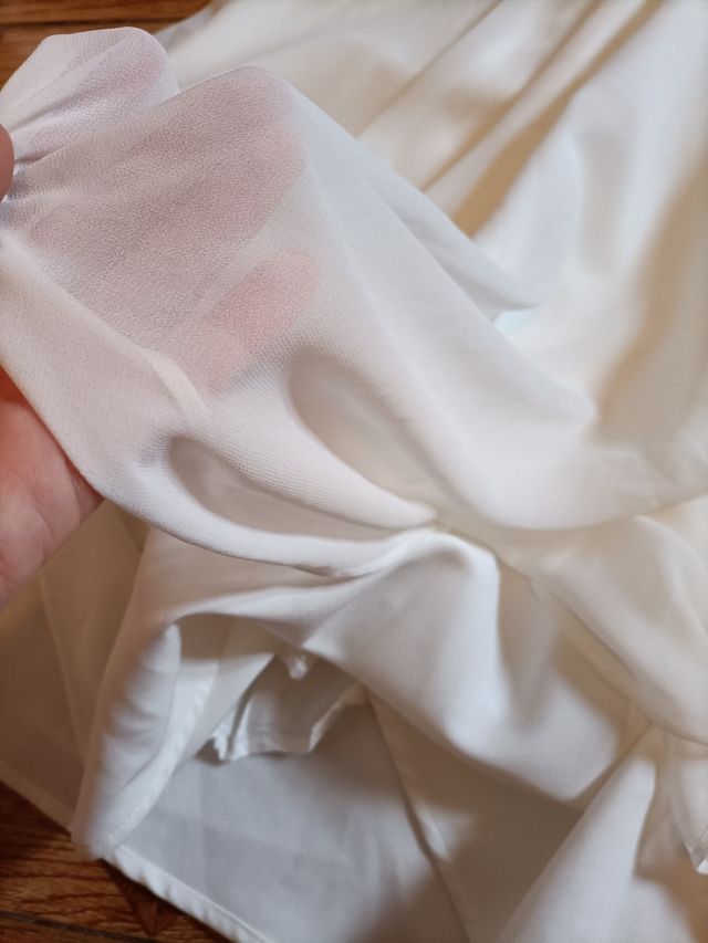 Vestido de novia midi