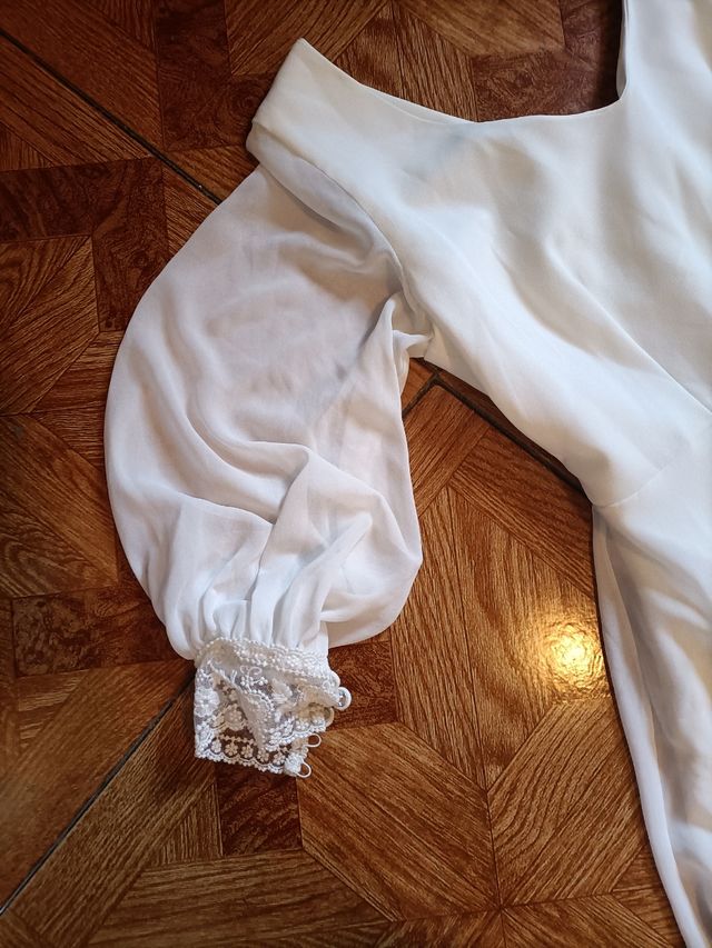 Vestido de novia midi