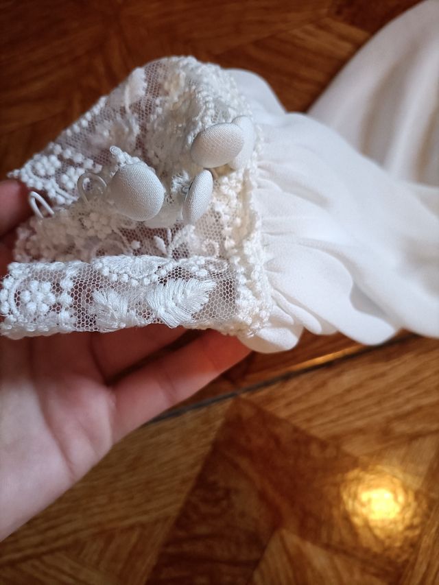 Vestido de novia midi