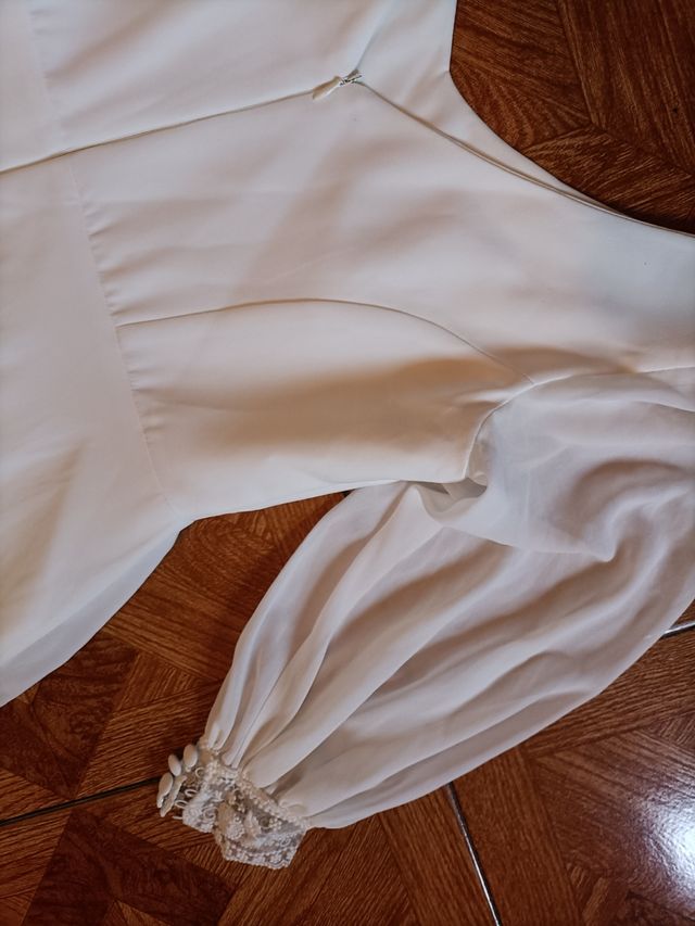 Vestido de novia midi