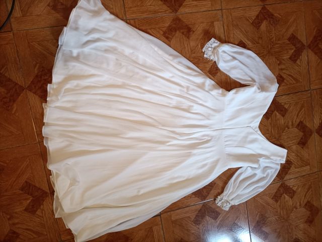 Vestido de novia midi