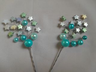 Tocado/adorno de pelo con estrellitas, niña