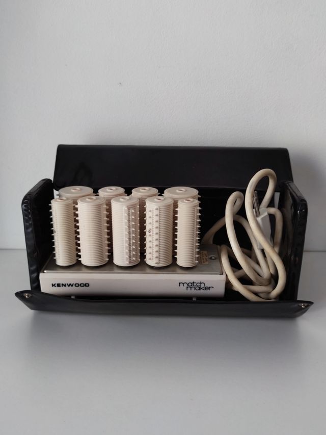 Rizador de pelo vintage funcionando!