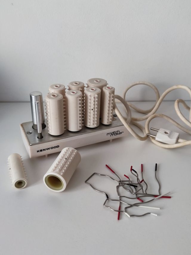 Rizador de pelo vintage funcionando!