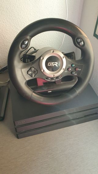 Volante y pedales GTR