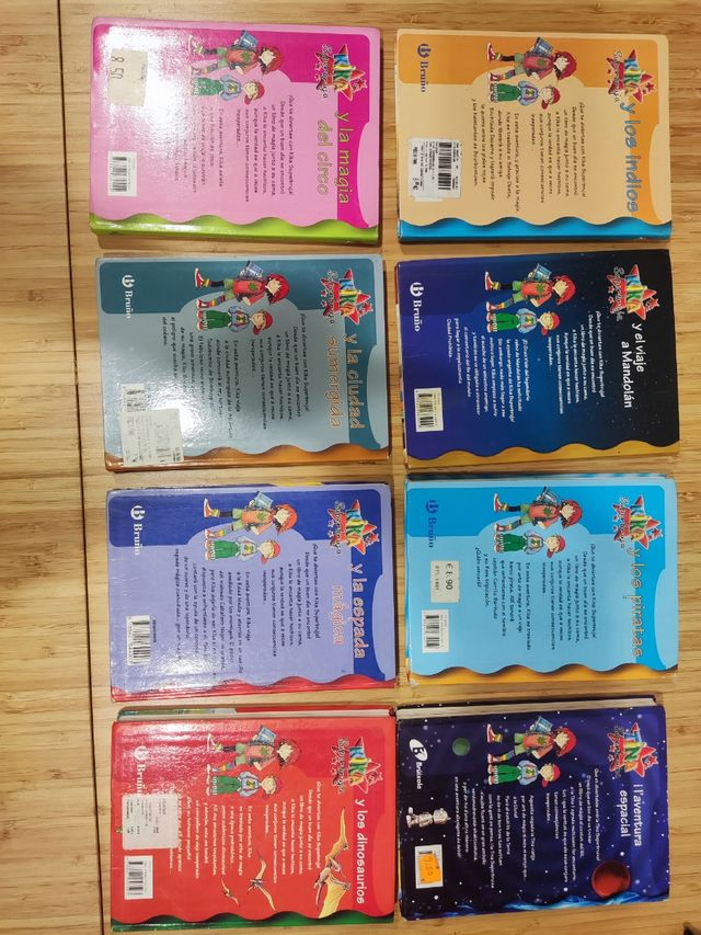 8 libros infantiles Kika superbruja