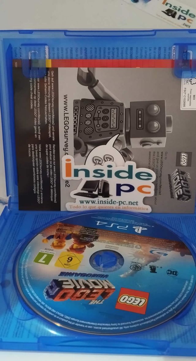 Juego PS4 LEGO LA PELICULA El Videojuego