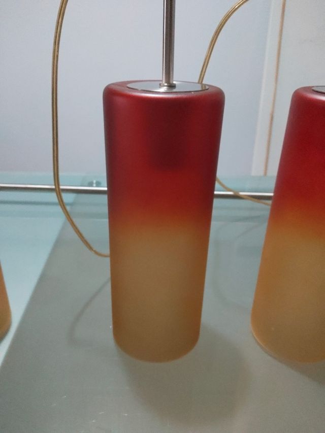 Lámpara de 3 tulipas