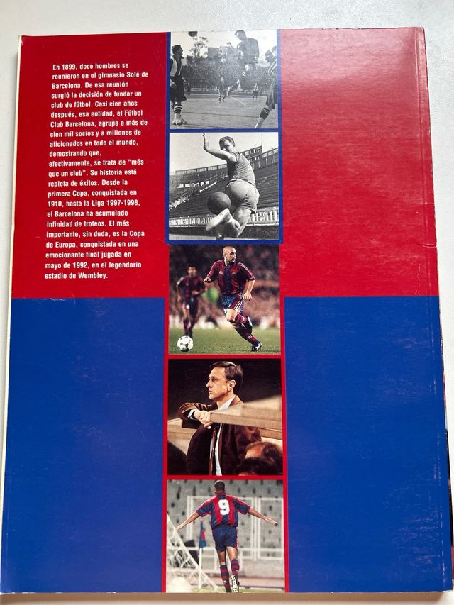 2 libros FC Barcelona