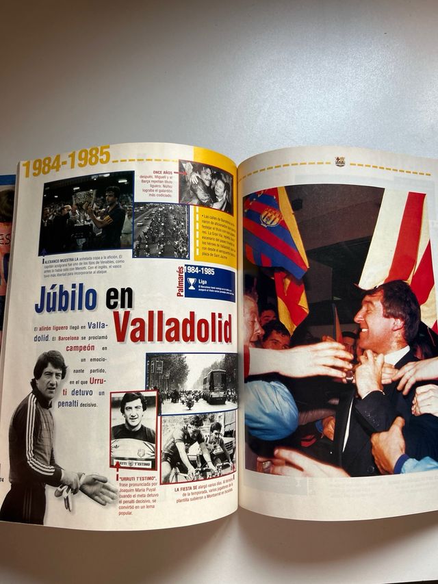 2 libros FC Barcelona