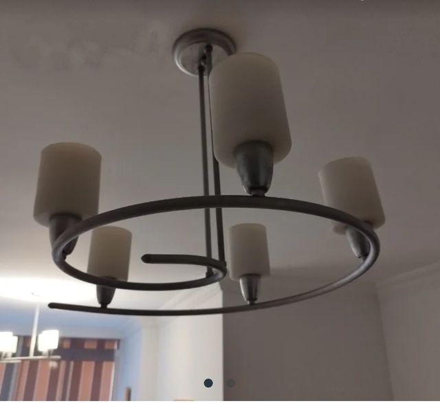 Lampara de techo 4 focos