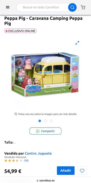 Caravana Camping Peppa Pig