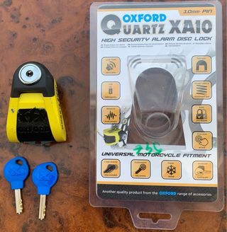 Candado de disco Oxford Quartz XA10