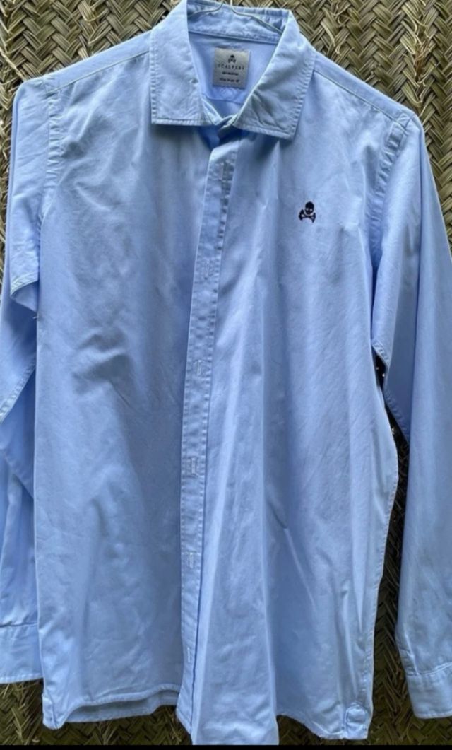 Camicia blu Scalpers taglia 12 152 cm