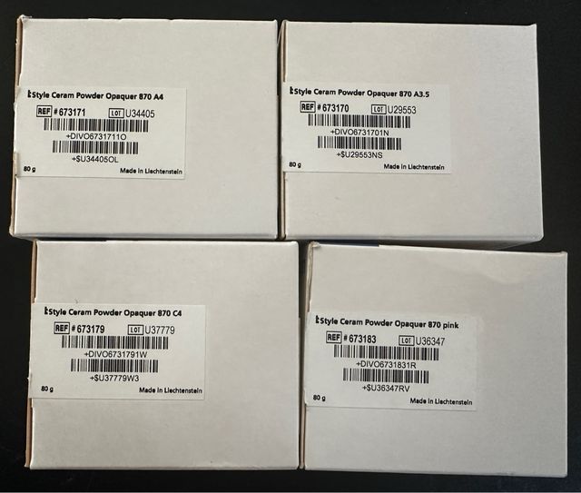 IPS STYLE CERAM POW OPAQUER 870, 80g ivoclar