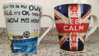 Coleccion 6 tazas o jarras de desayuno