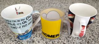 Coleccion 6 tazas o jarras de desayuno