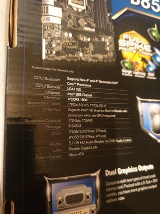 Placa base ASRock B85M DASH/OL R2.0