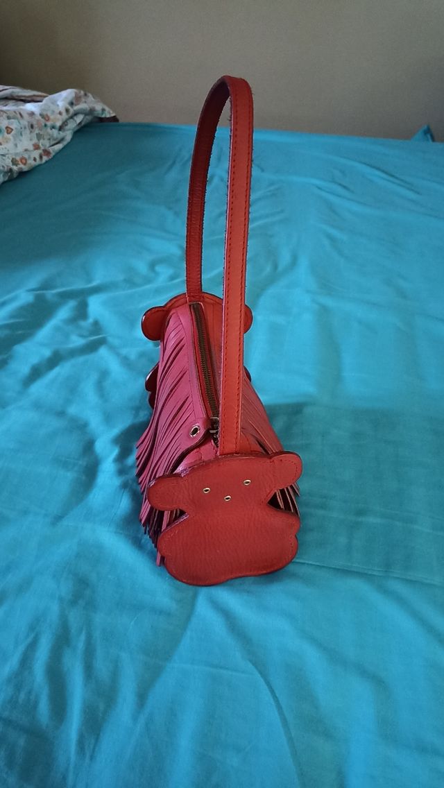 Bolso TOUS de piel con flecos