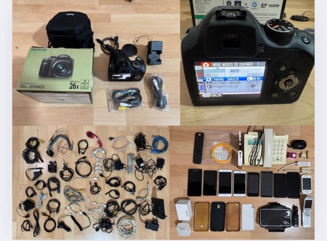 Pack electrónica Fujifilm + Moviles