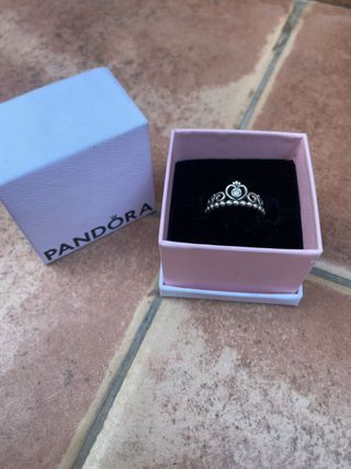 Anillo tiara princesa de Disney