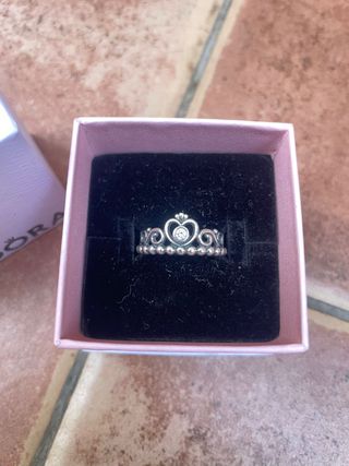Anillo tiara princesa de Disney