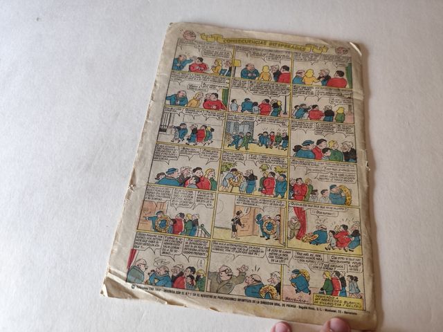 TBO 1958 antigui. Aribau Barcelona 