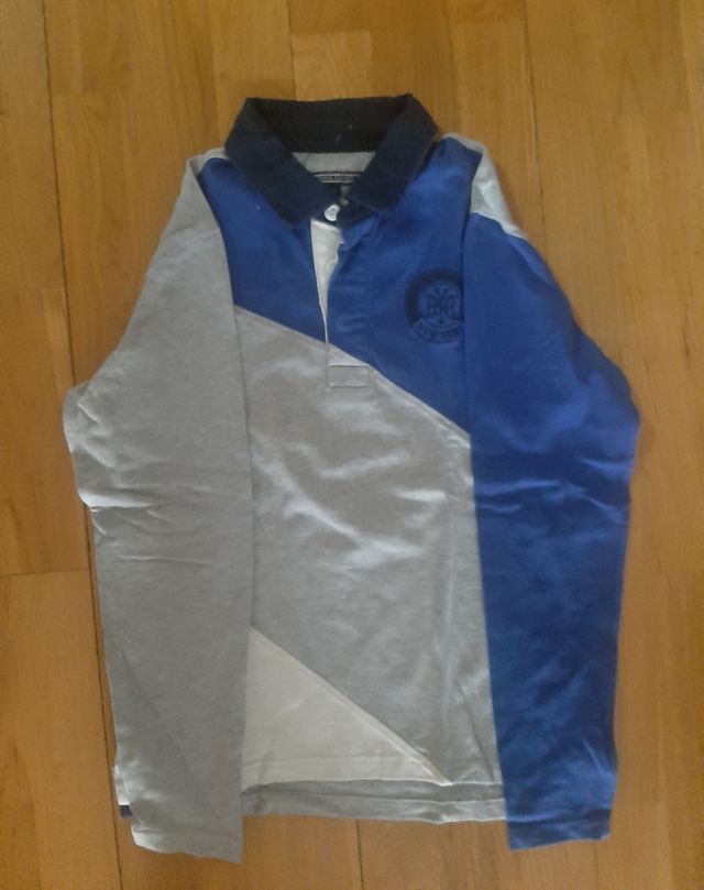 Polo manga larga tommy hilfiger 12 - 14 años