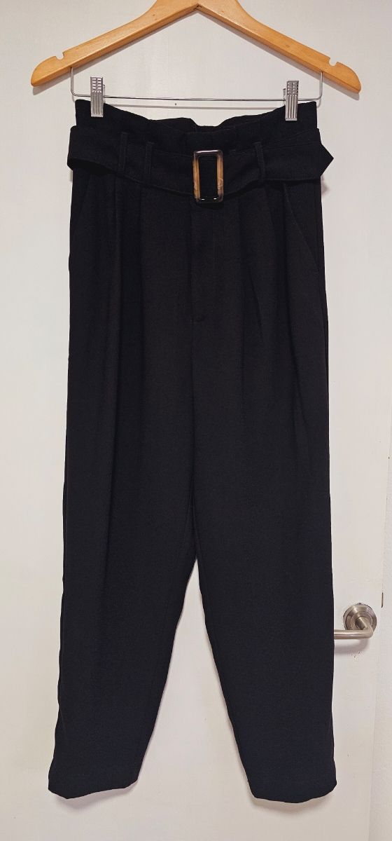 Pantalon vestir cintura alta