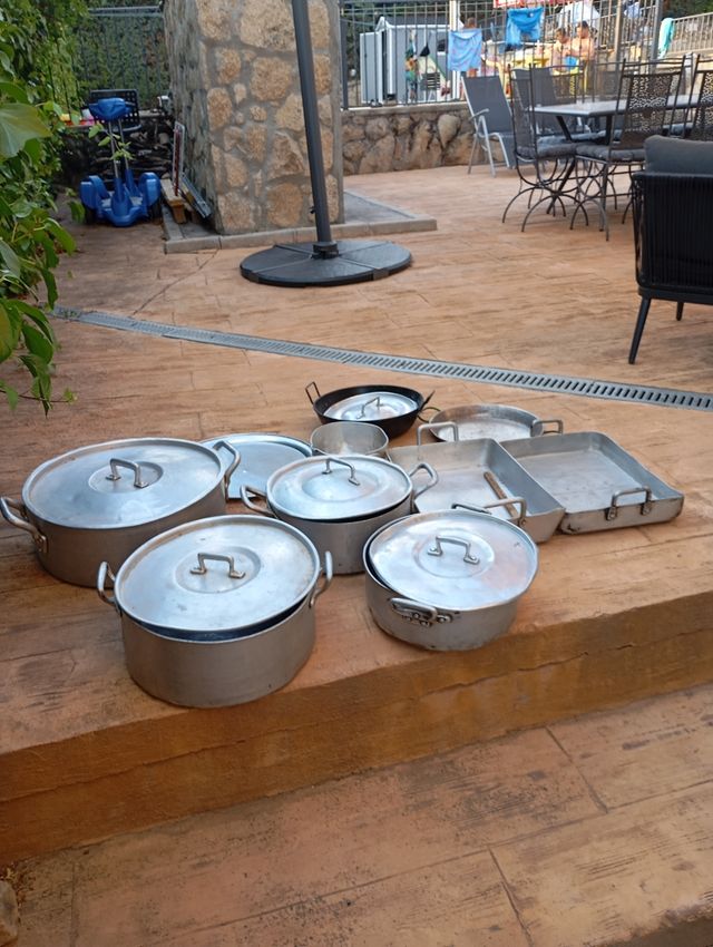 Pack de ollas restaurante