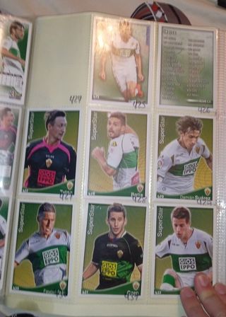 Las fichas de la liga 2015 (Incompleto)
