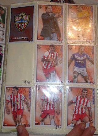 Las fichas de la liga 2015 (Incompleto)