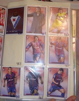 Las fichas de la liga 2015 (Incompleto)