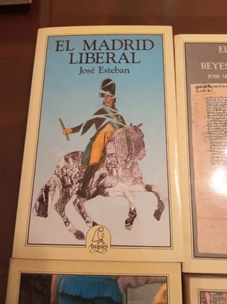 LOTE DE  6 LIBROS SOBRE MADRID