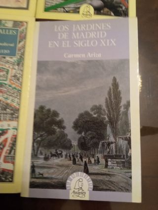LOTE DE  6 LIBROS SOBRE MADRID