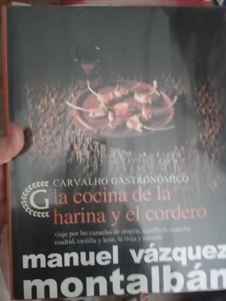 Libro cocina Vázquez Montalbán
