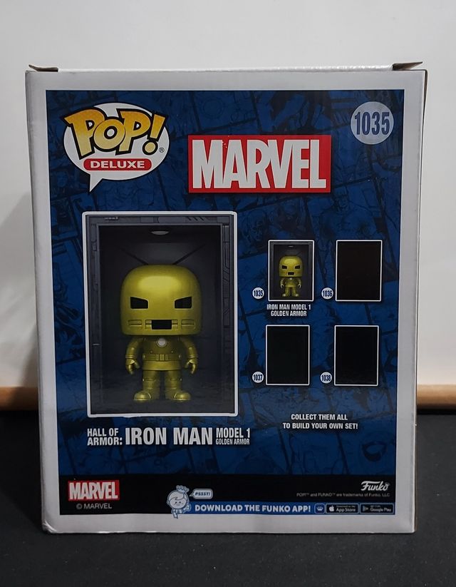 Funko pop iron man model 1 1035