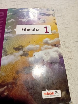 Libro filosofía primero de bachillerato