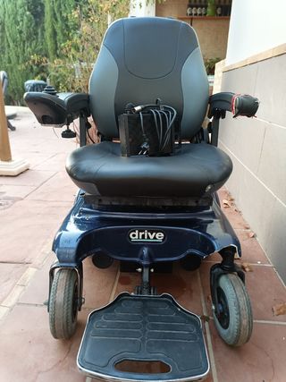 Silla ruedas eléctrica.