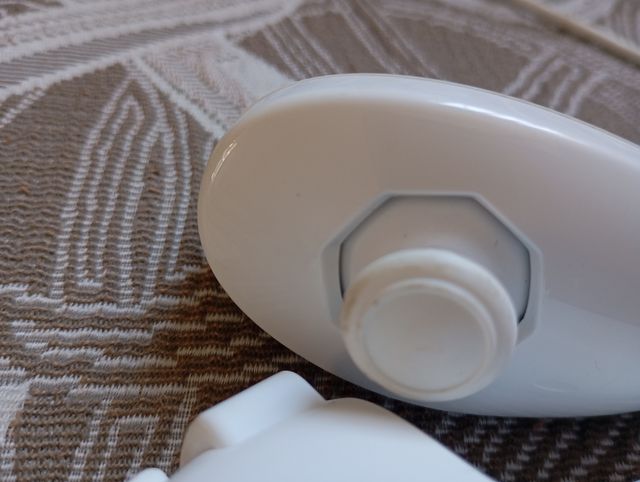 Mando Nunchuk blanco Para Wii