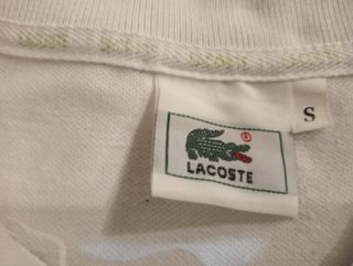 Polo talla S Lacoste 
