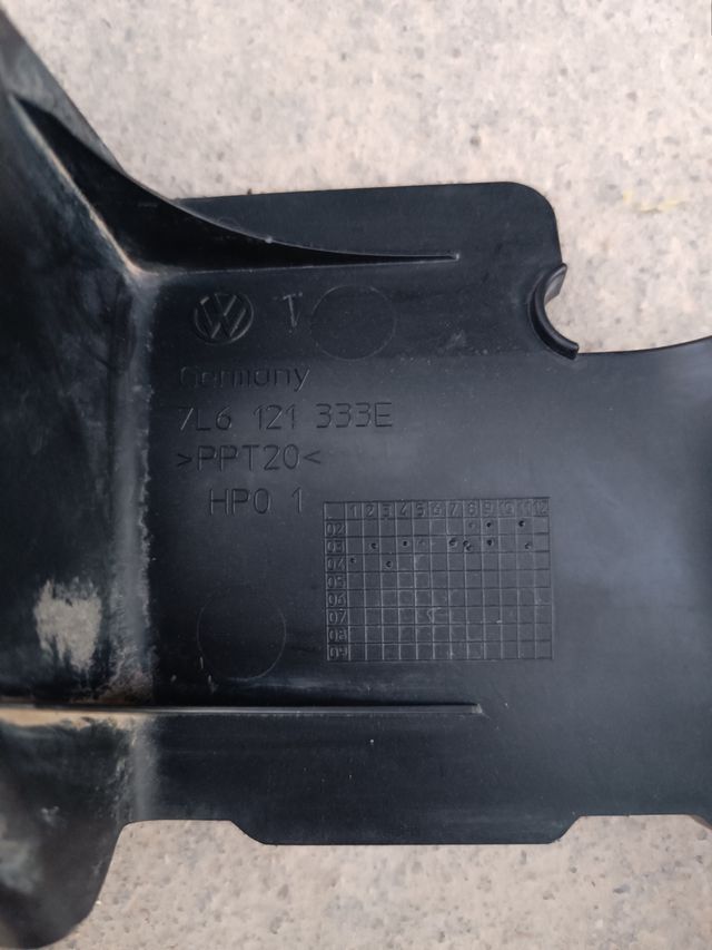 Conductos aire frontal