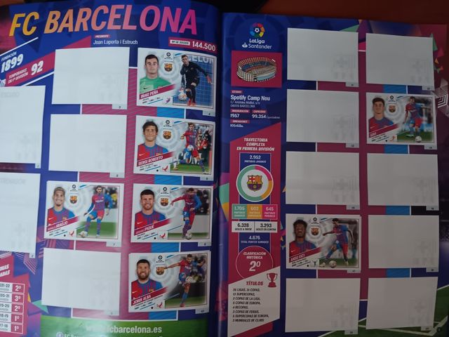 Álbum La liga"Panini" 2022-2023
