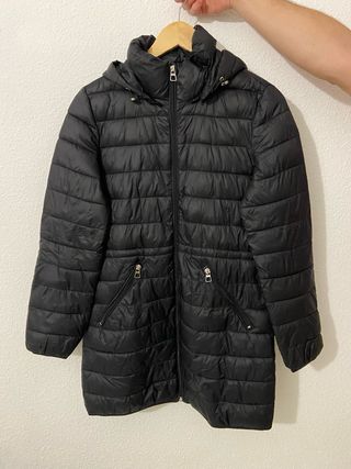 Abrigo plumifero zara