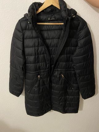 Abrigo plumifero zara