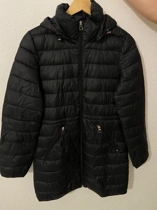 Abrigo plumifero zara