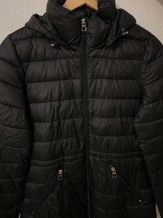 Abrigo plumifero zara