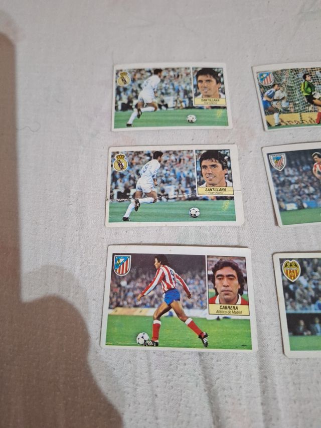 LOTE CROMOS LIGA 84-85.