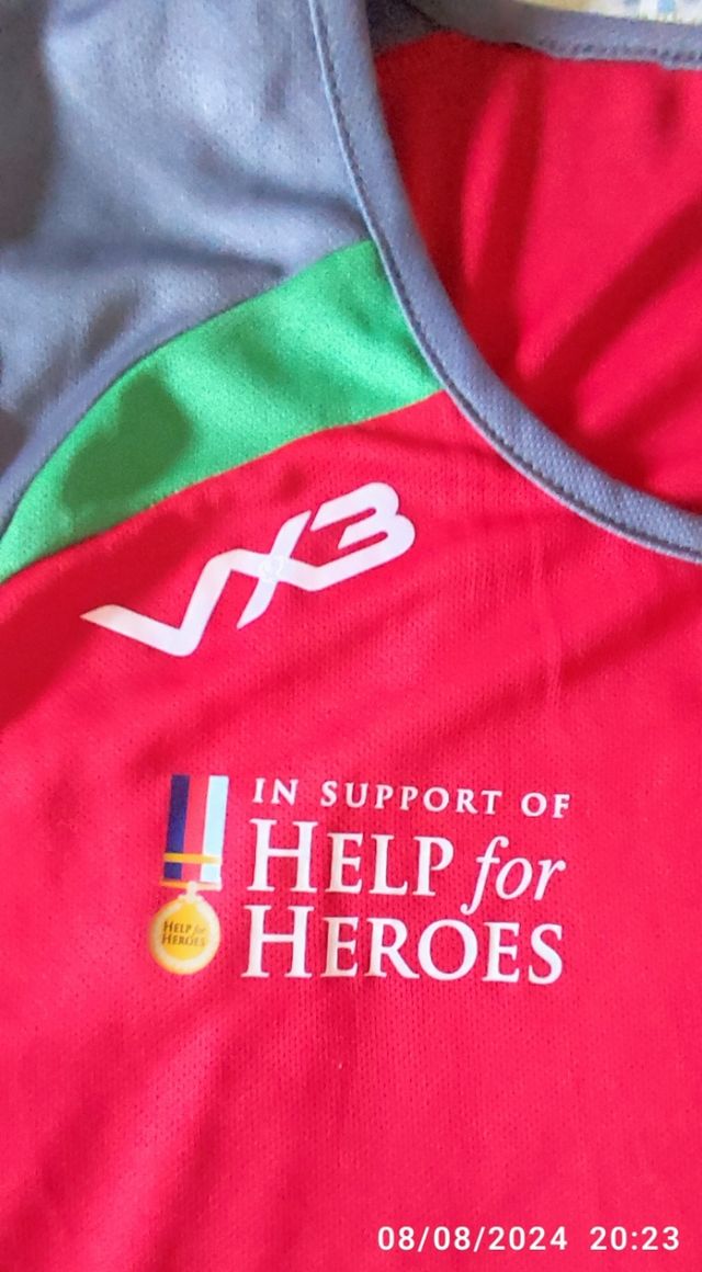 Camiseta Gales Rugby.